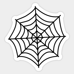 Spiderweb Sticker